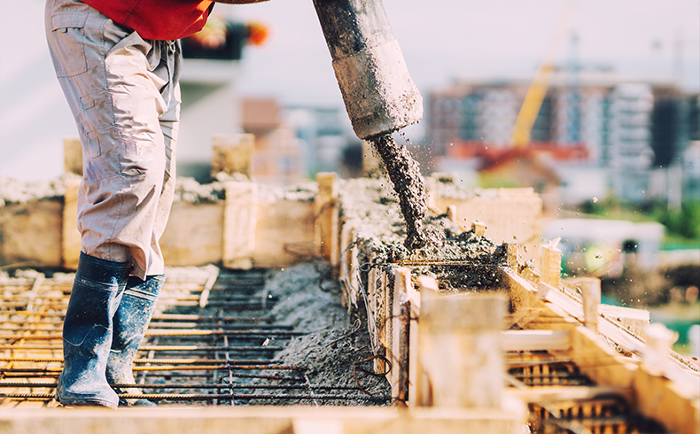 Construction project showcase